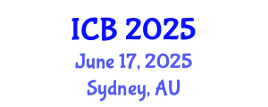 International Conference on Bioethics (ICB) June 17, 2025 - Sydney, Australia