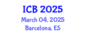 International Conference on Bioethics (ICB) March 04, 2025 - Barcelona, Spain