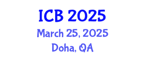 International Conference on Bioethics (ICB) March 25, 2025 - Doha, Qatar