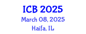International Conference on Bioethics (ICB) March 08, 2025 - Haifa, Israel