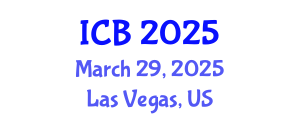 International Conference on Bioethics (ICB) March 29, 2025 - Las Vegas, United States