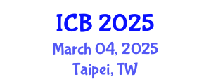 International Conference on Bioethics (ICB) March 04, 2025 - Taipei, Taiwan