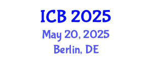 International Conference on Bioethics (ICB) May 20, 2025 - Berlin, Germany