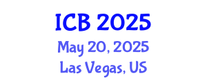 International Conference on Bioethics (ICB) May 20, 2025 - Las Vegas, United States