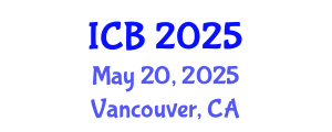 International Conference on Bioethics (ICB) May 20, 2025 - Vancouver, Canada