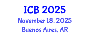 International Conference on Bioethics (ICB) November 18, 2025 - Buenos Aires, Argentina