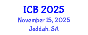 International Conference on Bioethics (ICB) November 15, 2025 - Jeddah, Saudi Arabia