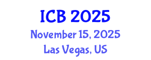 International Conference on Bioethics (ICB) November 15, 2025 - Las Vegas, United States
