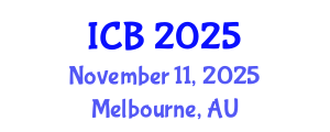 International Conference on Bioethics (ICB) November 11, 2025 - Melbourne, Australia