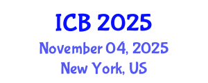 International Conference on Bioethics (ICB) November 04, 2025 - New York, United States