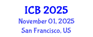 International Conference on Bioethics (ICB) November 01, 2025 - San Francisco, United States