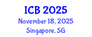 International Conference on Bioethics (ICB) November 18, 2025 - Singapore, Singapore