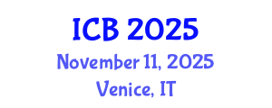International Conference on Bioethics (ICB) November 11, 2025 - Venice, Italy