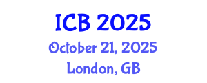International Conference on Bioethics (ICB) October 21, 2025 - London, United Kingdom