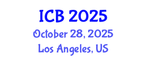 International Conference on Bioethics (ICB) October 28, 2025 - Los Angeles, United States