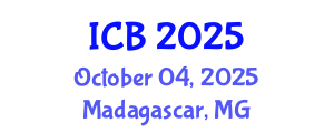 International Conference on Bioethics (ICB) October 04, 2025 - Madagascar, Madagascar