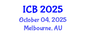 International Conference on Bioethics (ICB) October 04, 2025 - Melbourne, Australia