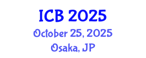 International Conference on Bioethics (ICB) October 25, 2025 - Osaka, Japan