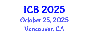 International Conference on Bioethics (ICB) October 25, 2025 - Vancouver, Canada