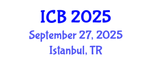 International Conference on Bioethics (ICB) September 27, 2025 - Istanbul, Turkey
