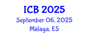 International Conference on Bioethics (ICB) September 06, 2025 - Málaga, Spain