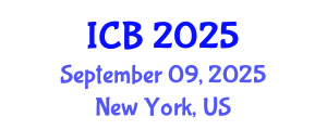 International Conference on Bioethics (ICB) September 09, 2025 - New York, United States