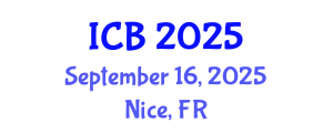 International Conference on Bioethics (ICB) September 16, 2025 - Nice, France