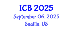 International Conference on Bioethics (ICB) September 06, 2025 - Seattle, United States