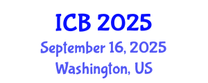 International Conference on Bioethics (ICB) September 16, 2025 - Washington, United States
