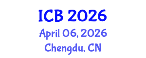 International Conference on Bioethics (ICB) April 06, 2026 - Chengdu, China International Conference on Bioethics (ICB) April 06, 2026 - Chengdu, China