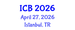 International Conference on Bioethics (ICB) April 27, 2026 - Istanbul, Turkey International Conference on Bioethics (ICB) April 27, 2026 - Istanbul, Turkey