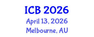 International Conference on Bioethics (ICB) April 13, 2026 - Melbourne, Australia International Conference on Bioethics (ICB) April 13, 2026 - Melbourne, Australia