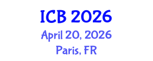 International Conference on Bioethics (ICB) April 20, 2026 - Paris, France International Conference on Bioethics (ICB) April 20, 2026 - Paris, France