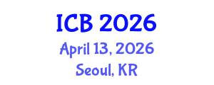 International Conference on Bioethics (ICB) April 13, 2026 - Seoul, Republic of Korea