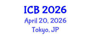 International Conference on Bioethics (ICB) April 20, 2026 - Tokyo, Japan International Conference on Bioethics (ICB) April 20, 2026 - Tokyo, Japan