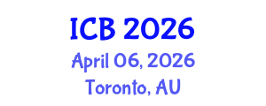 International Conference on Bioethics (ICB) April 06, 2026 - Toronto, Australia International Conference on Bioethics (ICB) April 06, 2026 - Toronto, Australia