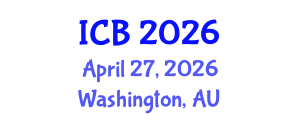 International Conference on Bioethics (ICB) April 27, 2026 - Washington, Australia International Conference on Bioethics (ICB) April 27, 2026 - Washington, Australia
