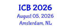 International Conference on Bioethics (ICB) August 05, 2026 - Amsterdam, Netherlands International Conference on Bioethics (ICB) August 05, 2026 - Amsterdam, Netherlands