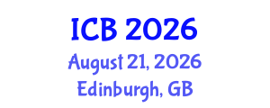 International Conference on Bioethics (ICB) August 21, 2026 - Edinburgh, United Kingdom International Conference on Bioethics (ICB) August 21, 2026 - Edinburgh, United Kingdom