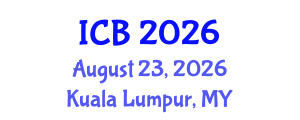 International Conference on Bioethics (ICB) August 23, 2026 - Kuala Lumpur, Malaysia International Conference on Bioethics (ICB) August 23, 2026 - Kuala Lumpur, Malaysia