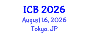 International Conference on Bioethics (ICB) August 16, 2026 - Tokyo, Japan International Conference on Bioethics (ICB) August 16, 2026 - Tokyo, Japan