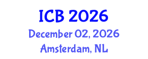 International Conference on Bioethics (ICB) December 02, 2026 - Amsterdam, Netherlands International Conference on Bioethics (ICB) December 02, 2026 - Amsterdam, Netherlands