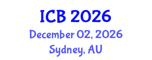 International Conference on Bioethics (ICB) December 02, 2026 - Sydney, Australia International Conference on Bioethics (ICB) December 02, 2026 - Sydney, Australia