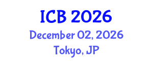 International Conference on Bioethics (ICB) December 02, 2026 - Tokyo, Japan International Conference on Bioethics (ICB) December 02, 2026 - Tokyo, Japan
