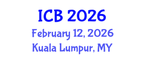 International Conference on Bioethics (ICB) February 12, 2026 - Kuala Lumpur, Malaysia International Conference on Bioethics (ICB) February 12, 2026 - Kuala Lumpur, Malaysia