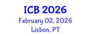 International Conference on Bioethics (ICB) February 02, 2026 - Lisbon, Portugal International Conference on Bioethics (ICB) February 02, 2026 - Lisbon, Portugal