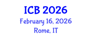 International Conference on Bioethics (ICB) February 16, 2026 - Rome, Italy International Conference on Bioethics (ICB) February 16, 2026 - Rome, Italy