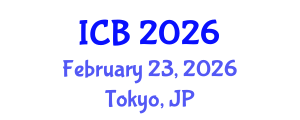 International Conference on Bioethics (ICB) February 23, 2026 - Tokyo, Japan International Conference on Bioethics (ICB) February 23, 2026 - Tokyo, Japan