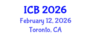International Conference on Bioethics (ICB) February 12, 2026 - Toronto, Canada International Conference on Bioethics (ICB) February 12, 2026 - Toronto, Canada
