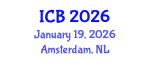 International Conference on Bioethics (ICB) January 19, 2026 - Amsterdam, Netherlands International Conference on Bioethics (ICB) January 19, 2026 - Amsterdam, Netherlands